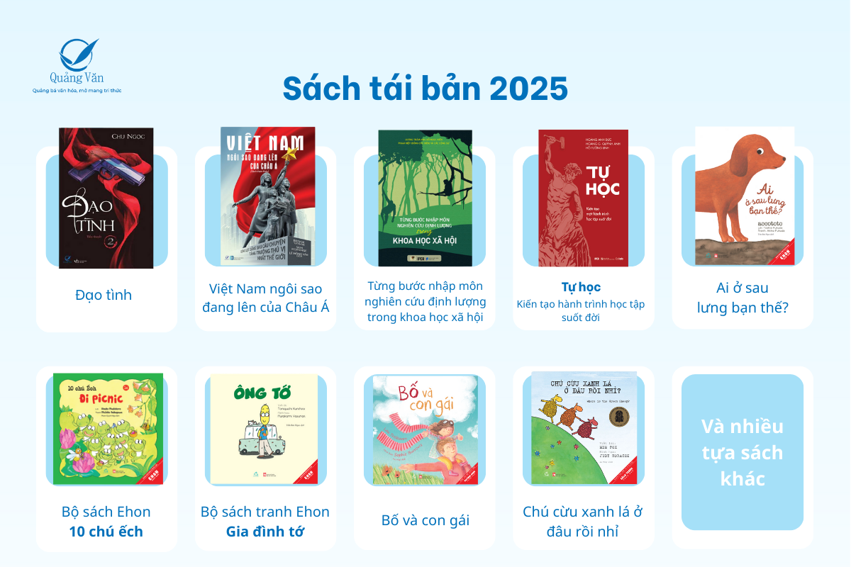 Sách tái bản năm 2025