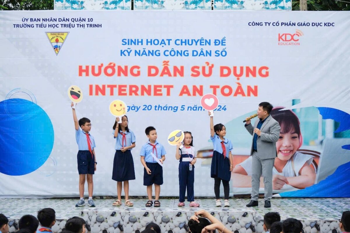 Kỹ năng công dân số cho học sinh tiểu học