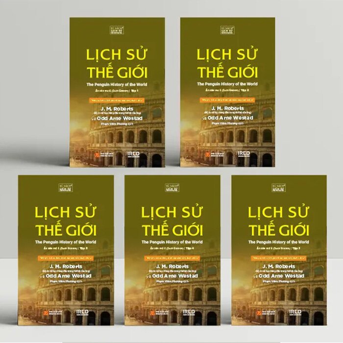 Lịch sử Thế giới – The Penguin History of the World (5 tập)