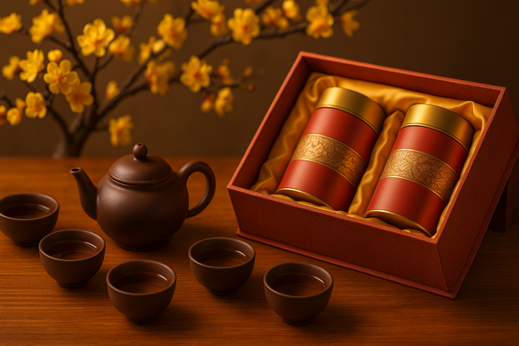 Trà thượng hạng - quà tết sang trọng