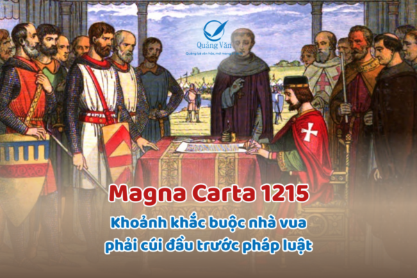 Magna Carta 1215 Khoảnh khắc buộc nhà vua phải cúi đầu trước pháp luật