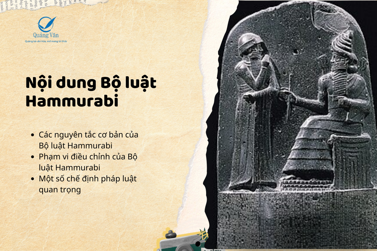 Nội dung của Bộ luật Hammurabi