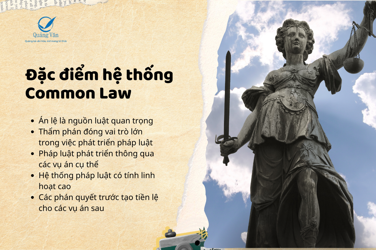 Đặc điểm của hệ thống Common Law