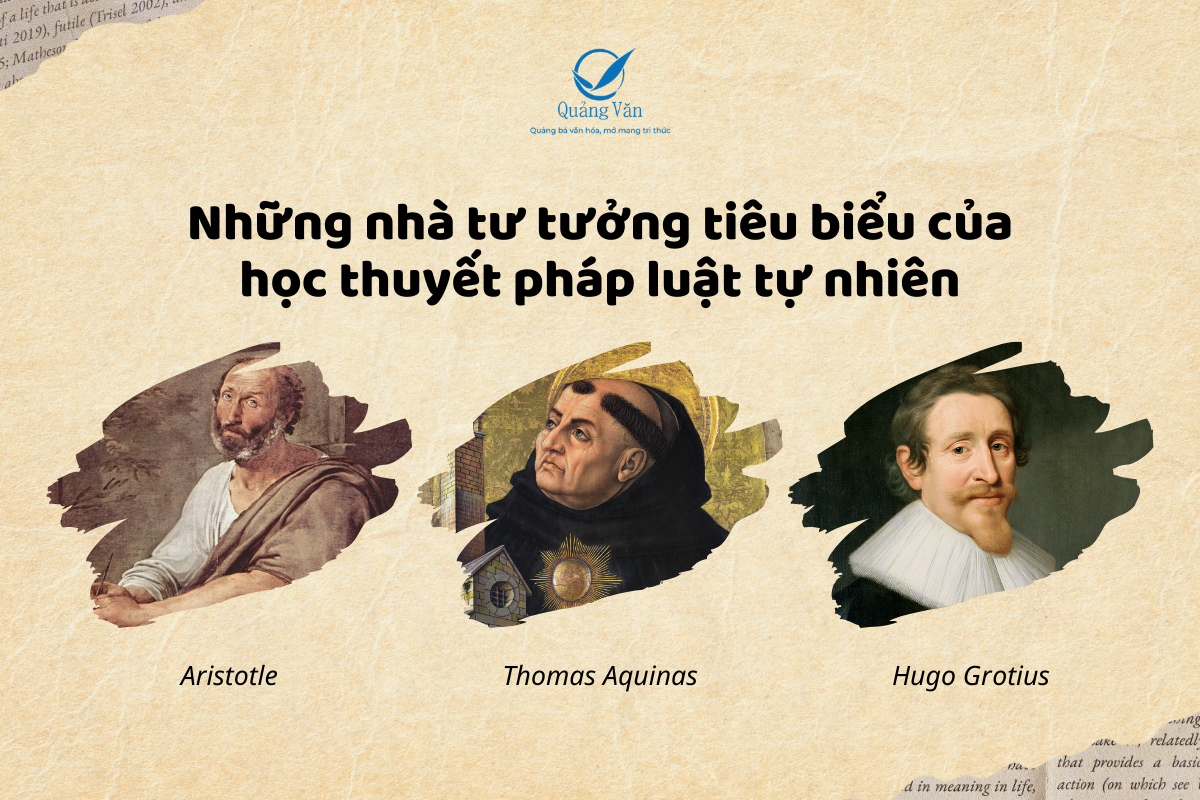 Những nhà tư tưởng tiêu biểu của học thuyết pháp luật tự nhiên