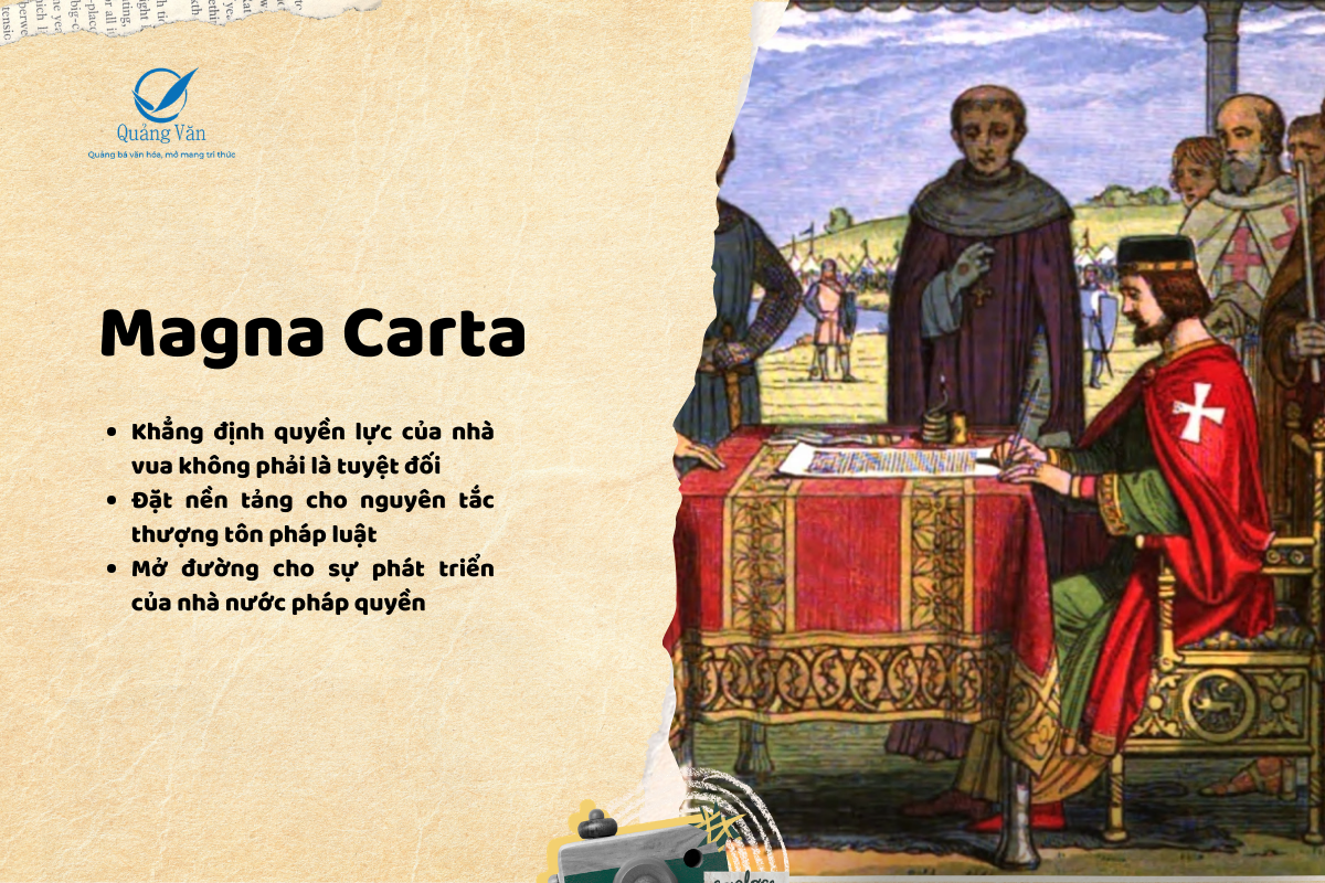 Magna Carta và sự giới hạn quyền lực của nhà vua