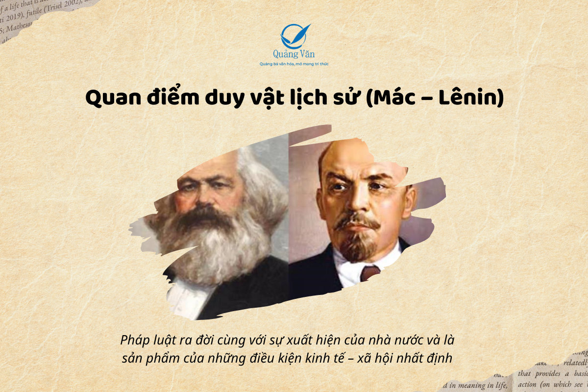 Nguồn gốc của pháp luật theo quan điểm duy vật lịch sử (Mác – Lênin)