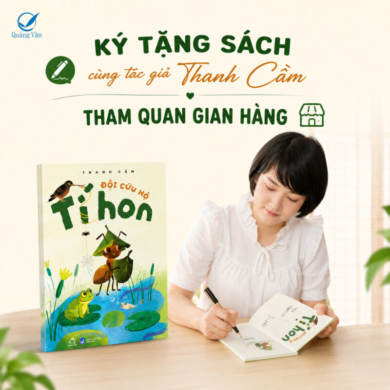 ký tặng sách_ đội cứu hộ tí hon