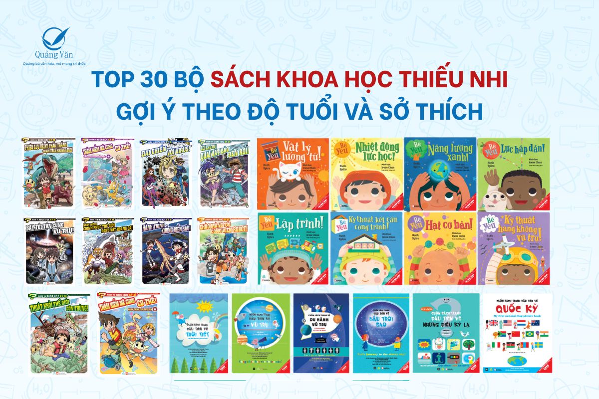Sách Khoa Học Cho Thiếu Nhi Nên Đọc Năm 2026: Gợi Ý Theo Độ Tuổi Và Sở Thích