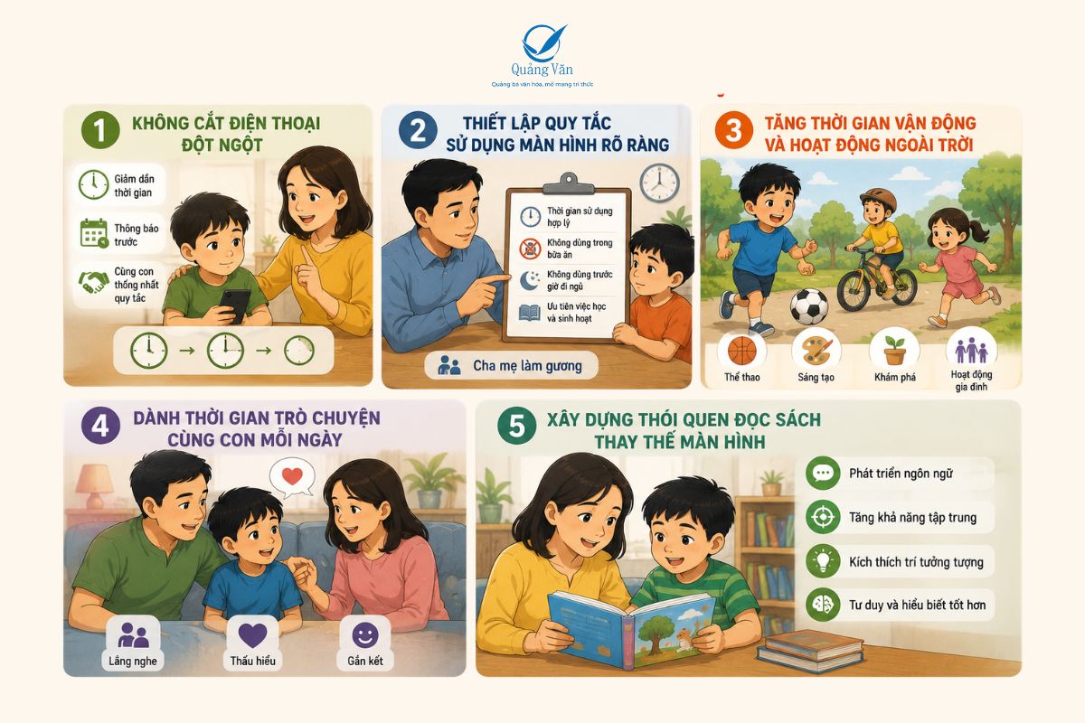Cách Giúp Trẻ Cai Nghiện Điện Thoại Hiệu Quả