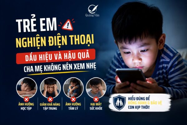 Trẻ em nghiện điện thoại