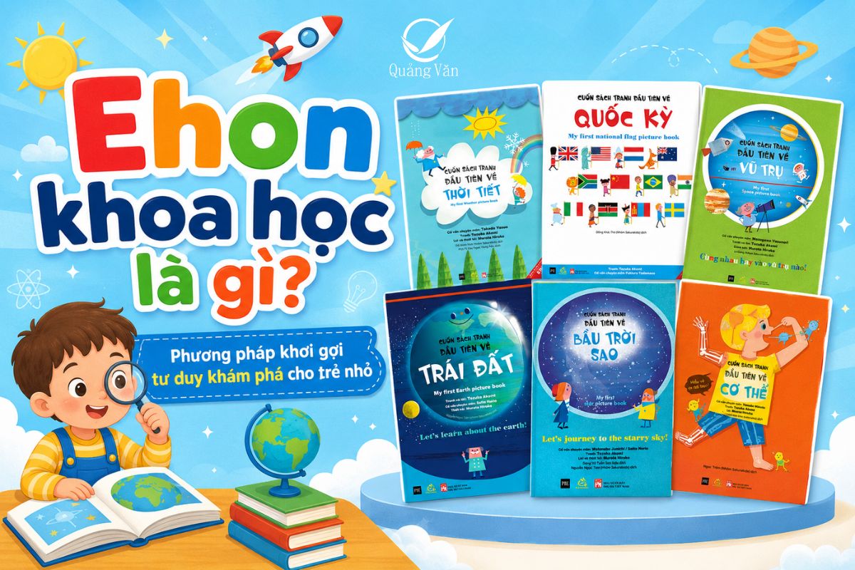 Ehon khoa học là gì? Phương pháp khơi gợi tư duy khám phá cho trẻ nhỏ