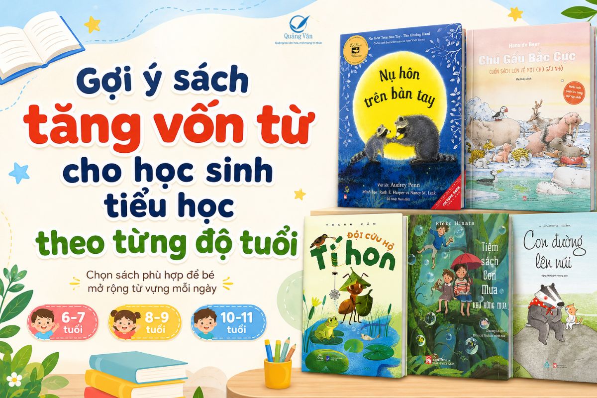 Gợi ý sách tăng vốn từ cho học sinh tiểu học giúp trẻ diễn đạt tốt hơn